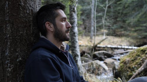 有关人, 坐, 有胡子的的免费素材视频