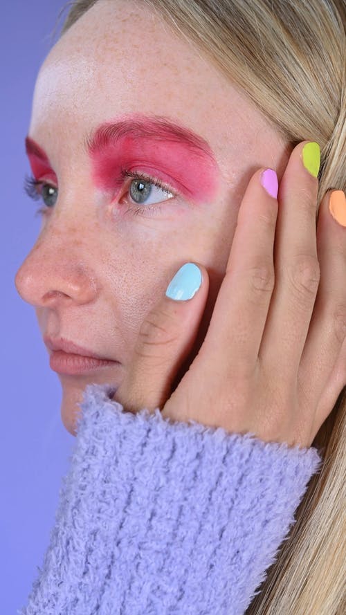 有关侧面图, 垂直视频, 女人的免费素材视频