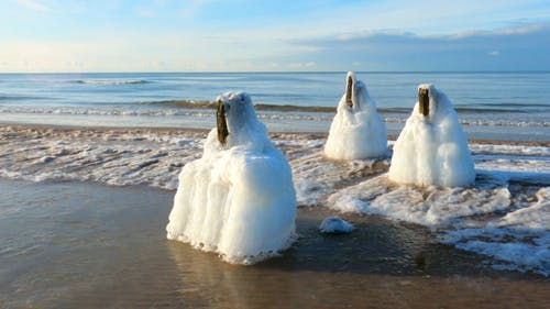 有关冰, 冻结的, 天空的免费素材视频