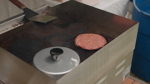 有关抹刀, 汉堡, 烹饪的免费素材视频