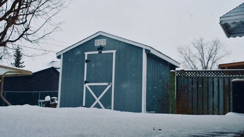 有关下雪的天气, 冬季, 冷的免费素材视频