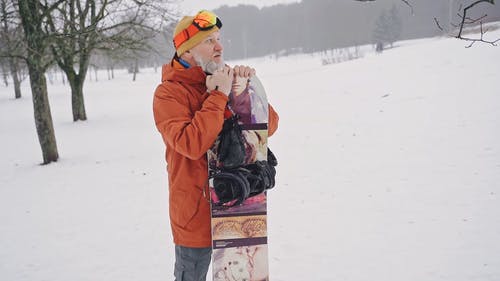 有关冬季, 冬季夹克, 冬季运动的免费素材视频