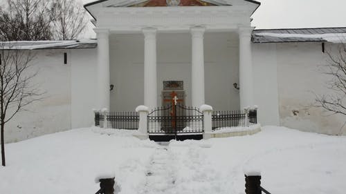 有关入口, 冬季, 列的免费素材视频