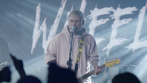 有关人, 吉他手, 唱歌的免费素材视频