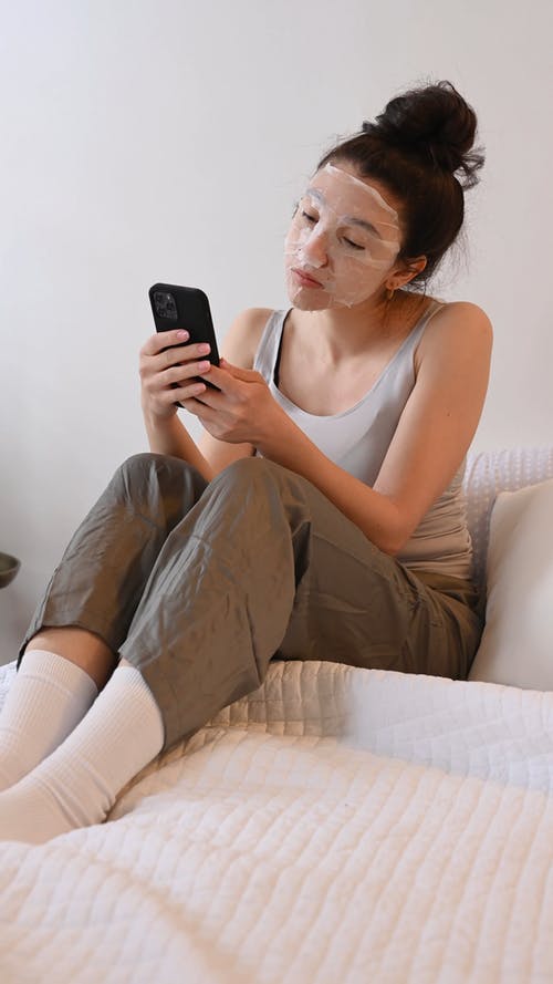 有关全景, 化妆品面膜, 发髻的免费素材视频