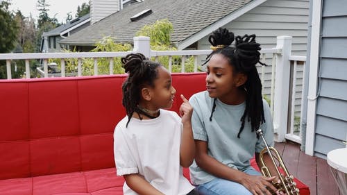 有关@户外, 兄弟姐妹, 可爱的免费素材视频