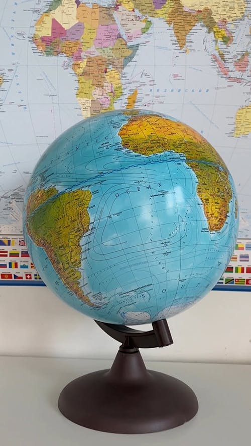 有关世界, 世界地图, 地图的免费素材视频