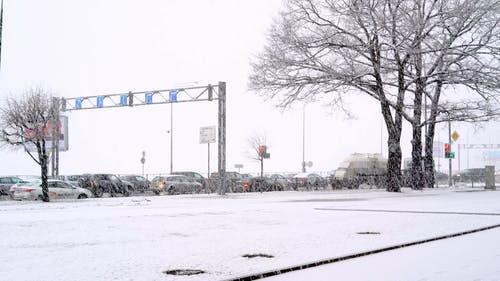 有关4k, 下雪的, 交通的免费素材视频