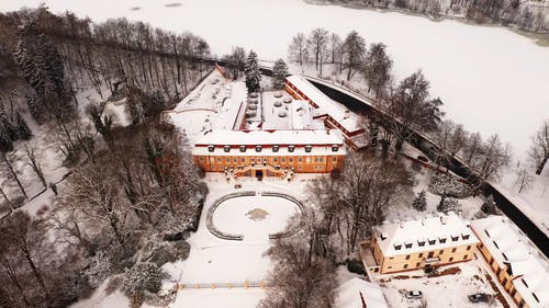 有关下雪的, 冬季, 冬季景观的免费素材视频