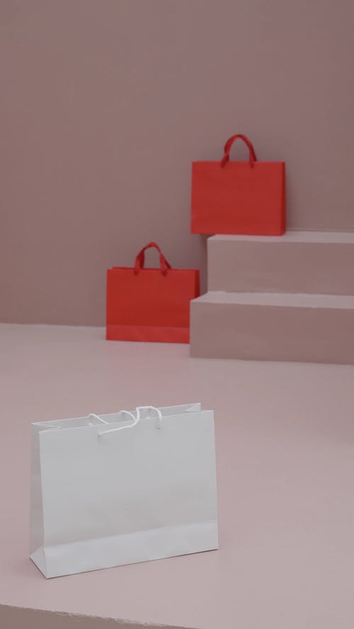 有关包包, 垂直视频, 样机的免费素材视频