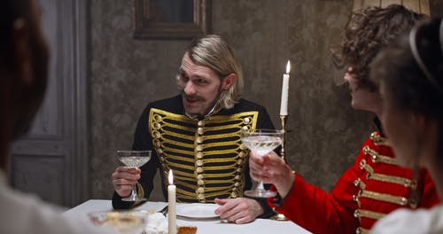 有关19世纪, 古装, 喝的免费素材视频