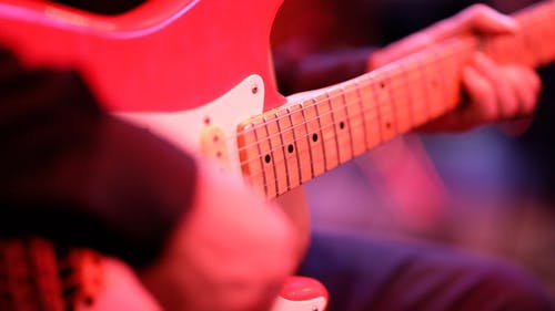 有关人的手, 光, 吉他的免费素材视频