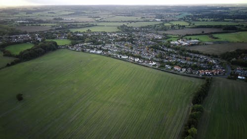 有关农村的场景, 屋顶, 建造的免费素材视频
