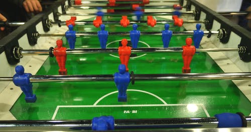 有关慢动作, 播放, 桌上足球的免费素材视频