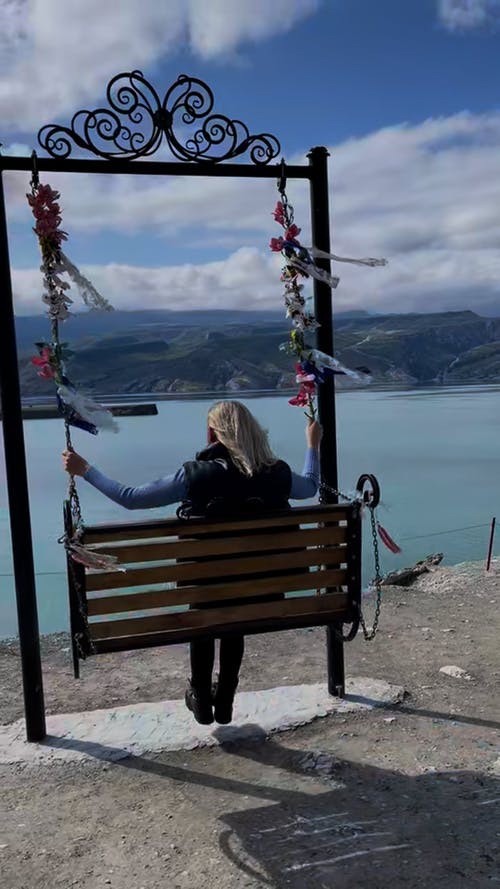 有关休闲, 后视图, 坐的免费素材视频