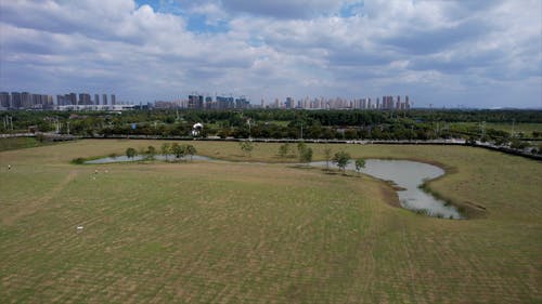 有关公园, 城市, 天际线的免费素材视频