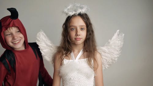 有关假日, 光环, 天使的免费素材视频