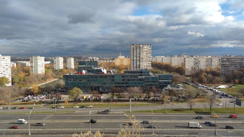 有关交通, 住宅区, 住宅小区的免费素材视频