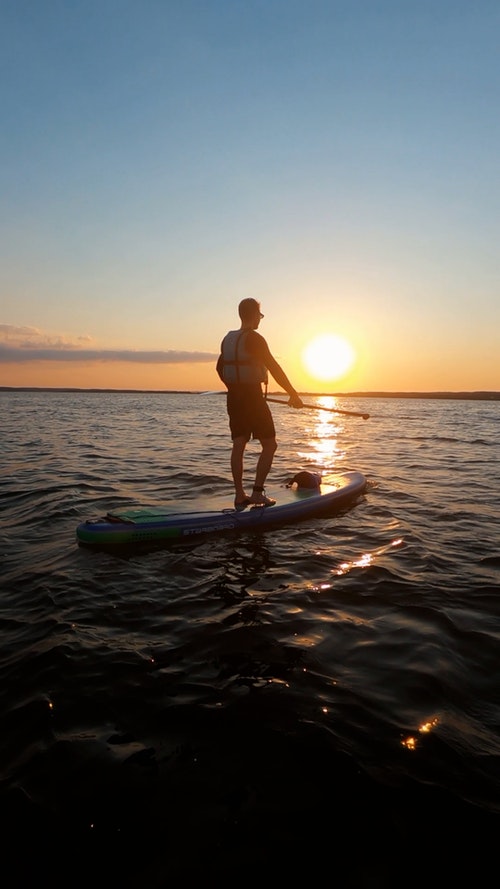 有关paddleboarding,人,假期的免费素材视频