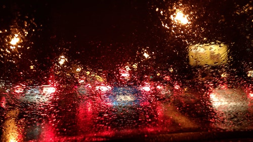 有关下雨,下雨的夜晚,天气的免费素材视频