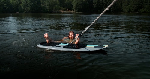 有关wakesurfing,冒险家,女人的免费素材视频