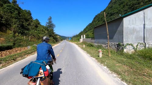 有关人, 农村的场景, 后视图的免费素材视频