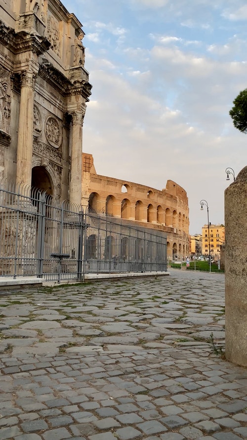 有关冒险,古罗马,垂直拍摄的免费素材视频
