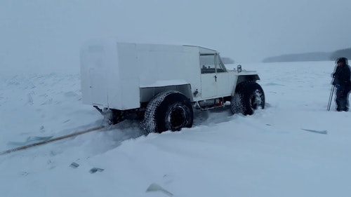 有关4×4,SUV,下雪的的免费素材视频