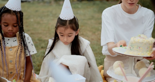 有关cakestand,儿童,分享的免费素材视频