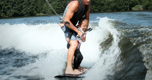 有关wakesurfing, 享受, 人的免费素材视频