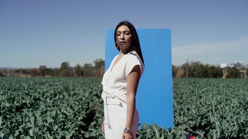 有关农村的场景,女人,摆姿势的免费素材视频