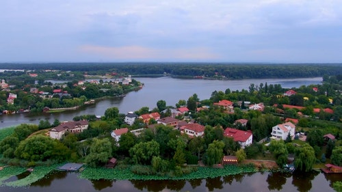 有关居住区,房子,树木的免费素材视频