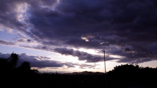 有关喜怒无常的天空,天空,太阳的免费素材视频