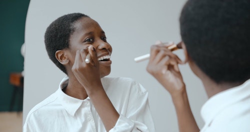 有关刷子,化妆品,反射的免费素材视频