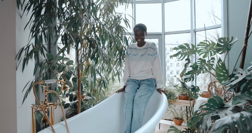 有关坐,女人,幸福的免费素材视频