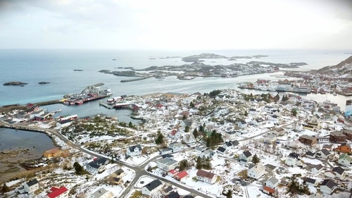 有关城镇,大雪覆盖,房子的免费素材视频