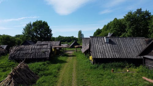 有关农村的场景, 別墅, 小屋的免费素材视频