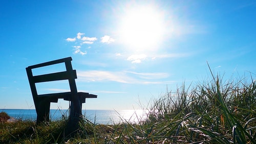 有关日光,木椅,海景的免费素材视频