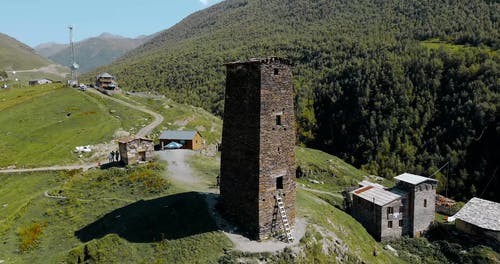 有关城镇,山,山顶风光的免费素材视频