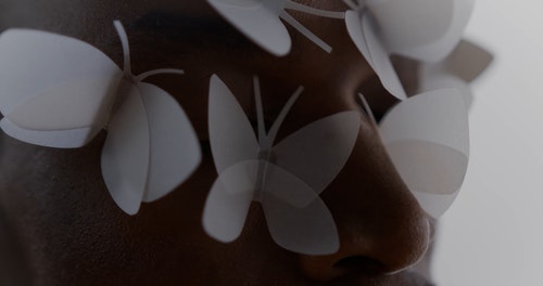 有关人,工作室拍摄,特写的免费素材视频