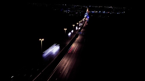 有关交通,时间流逝,晚上的免费素材视频