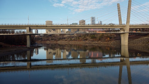 有关反射,城市,天际线的免费素材视频