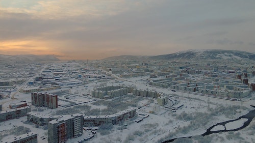 有关冬季,城市,季节的免费素材视频