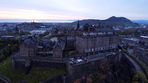 有关城堡,城市,爱丁堡的免费素材视频