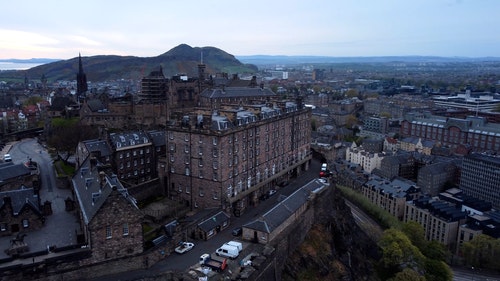 有关城市,建筑,无人机的免费素材视频