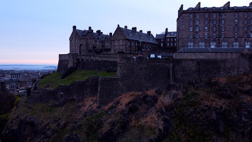 有关城堡,城市,爱丁堡的免费素材视频