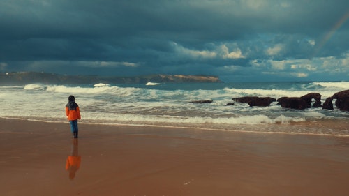 有关招手,挥手,波浪的免费素材视频