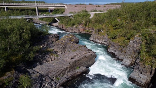 有关水流动,河,瑞典的免费素材视频