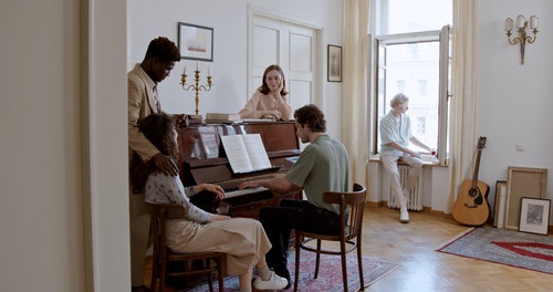 有关人,倾听,仪器的免费素材视频