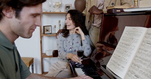 有关人,倾听,仪器的免费素材视频